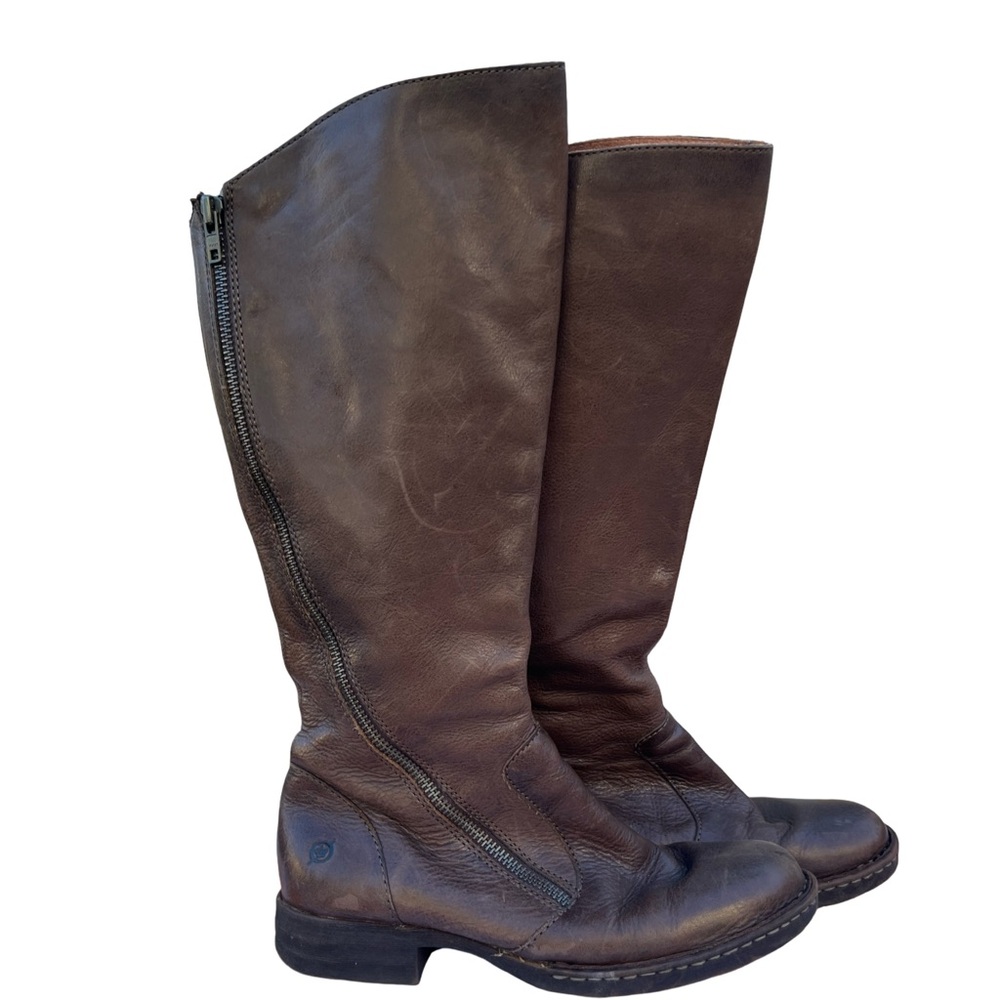 Born Leather Tall Boots – Size 10